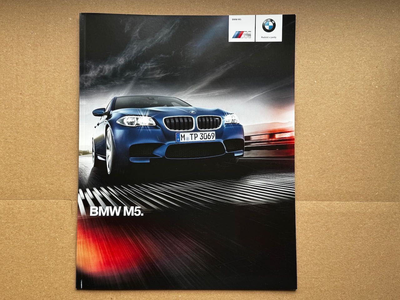 2015 / BMW M5 Limuzyna (F10) LCI / PL / prospekt katalog