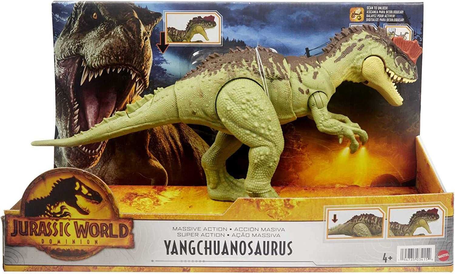 Динозавр Янгчуанозавр  Jurassic World Yangchuanosaurus