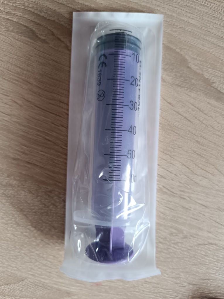 strzykawka D-3NTERAL™ o pojemności 60 ml,  żywienie enteralne
