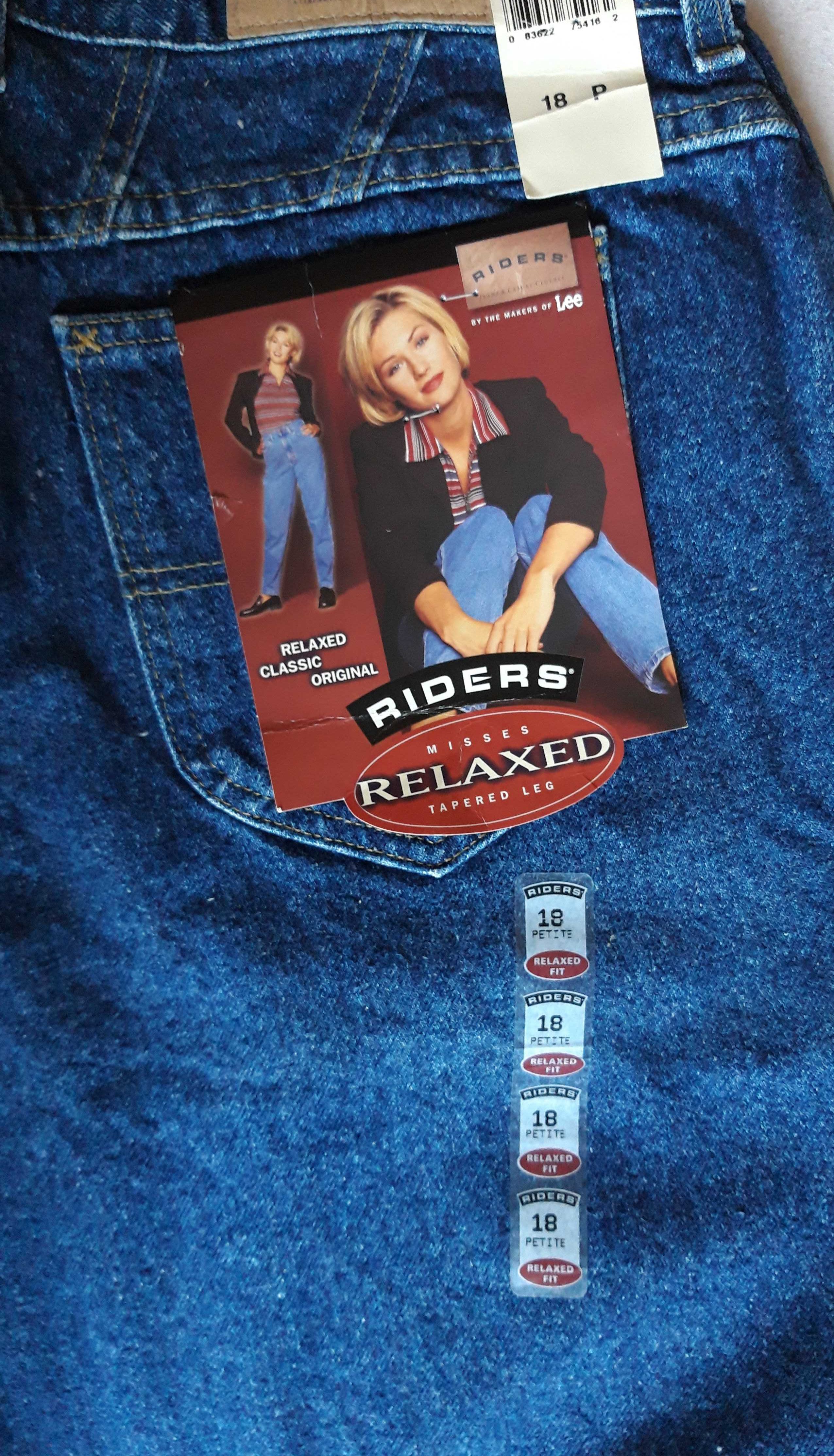 Spodnie damskie RIDERS jeans rozmiar 18P