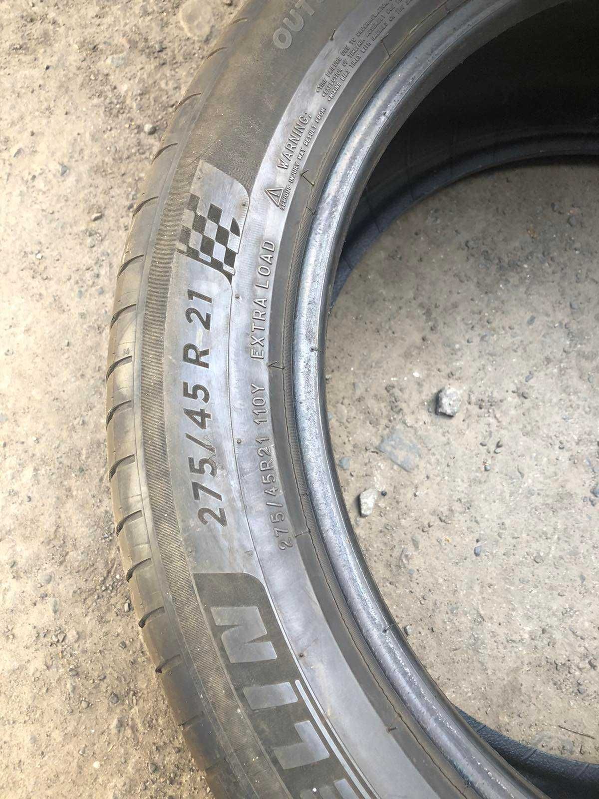 275/45 R 21 Michelin PILOT SPORT 4 SUV 110Y  XL б/в 4мм