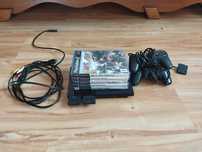 PlayStation 2 z grami wyścigowymi