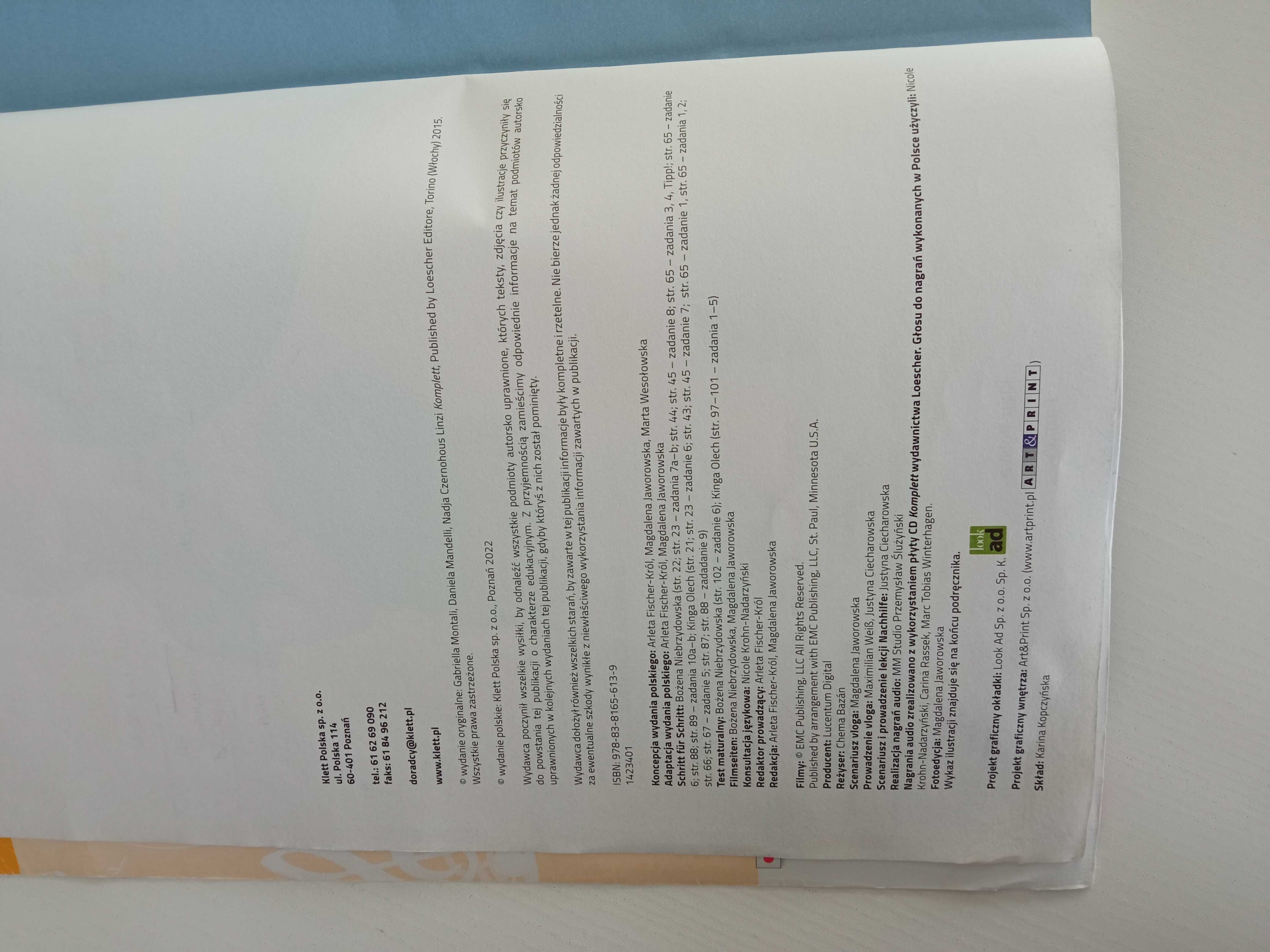 Komplett plus 2 ćwiczenia