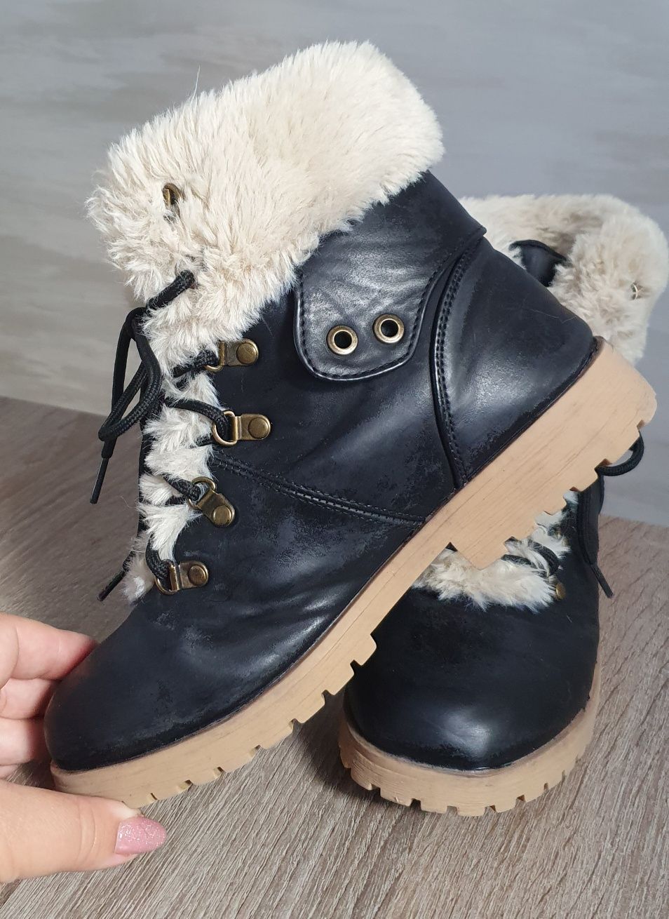 Buty botki trapery kozaki 33/34