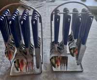 Виделки ложки ножі Вилки ложки ножи ціна за 2 комплекти