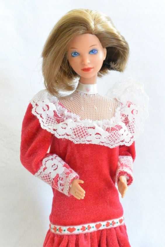 Lalka Barbie Heart Family mama z dzieckiem 1986 unikat