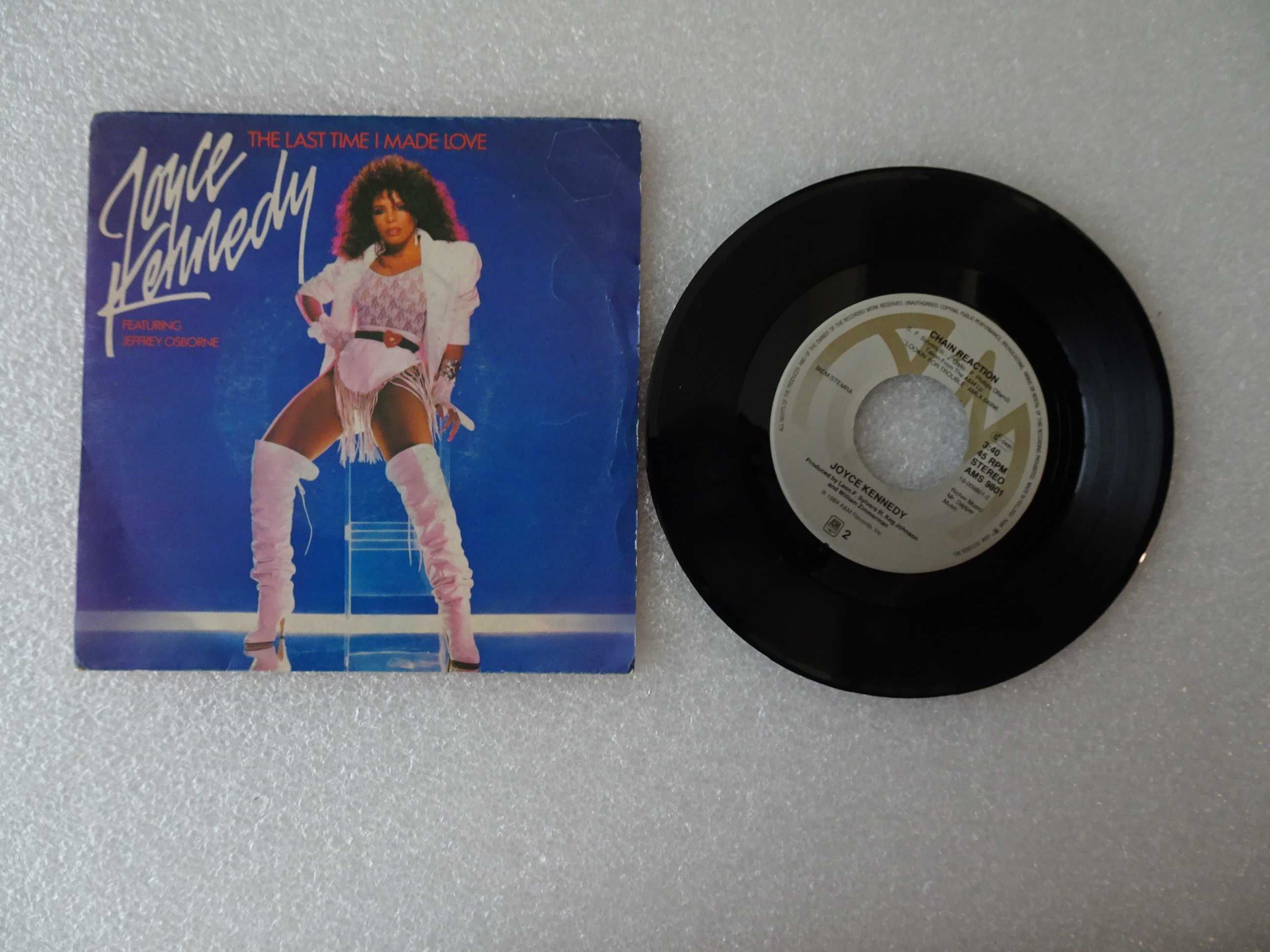 Disco single vinil - Joyce Kennedy - The last time i made love