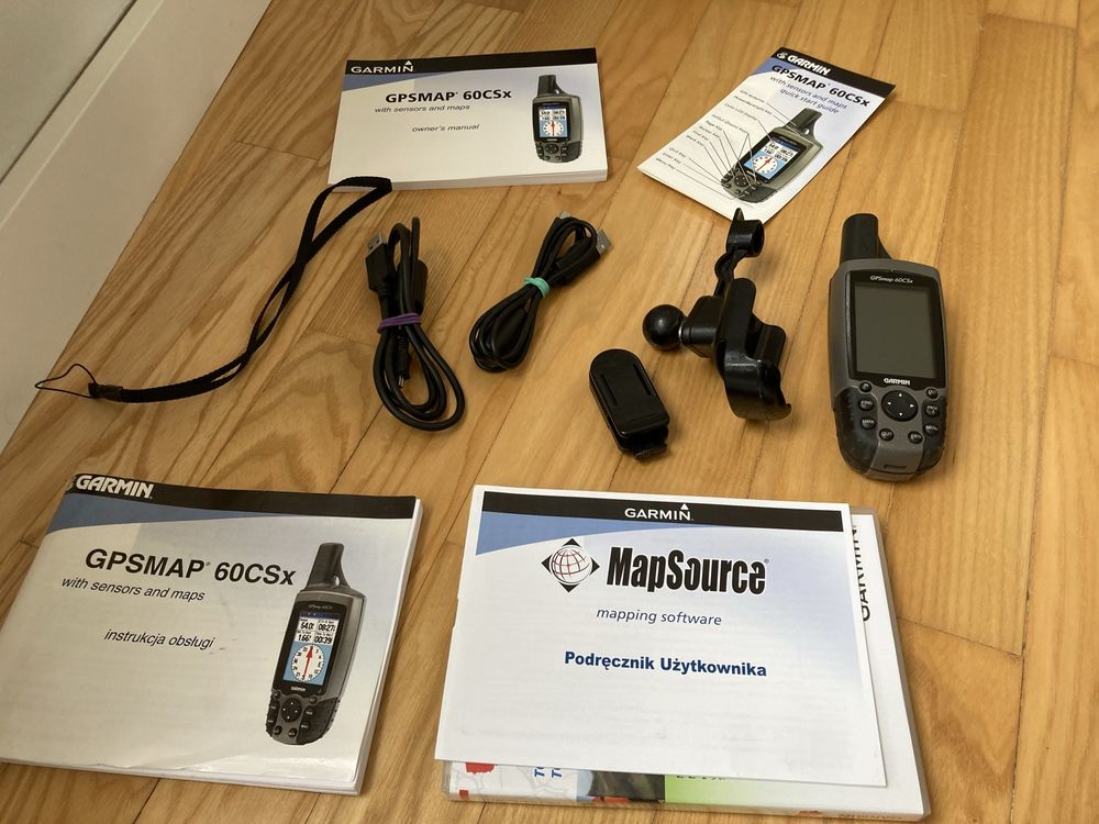 Nawigacja GPS - Garmin GPSMAP 60CSx
