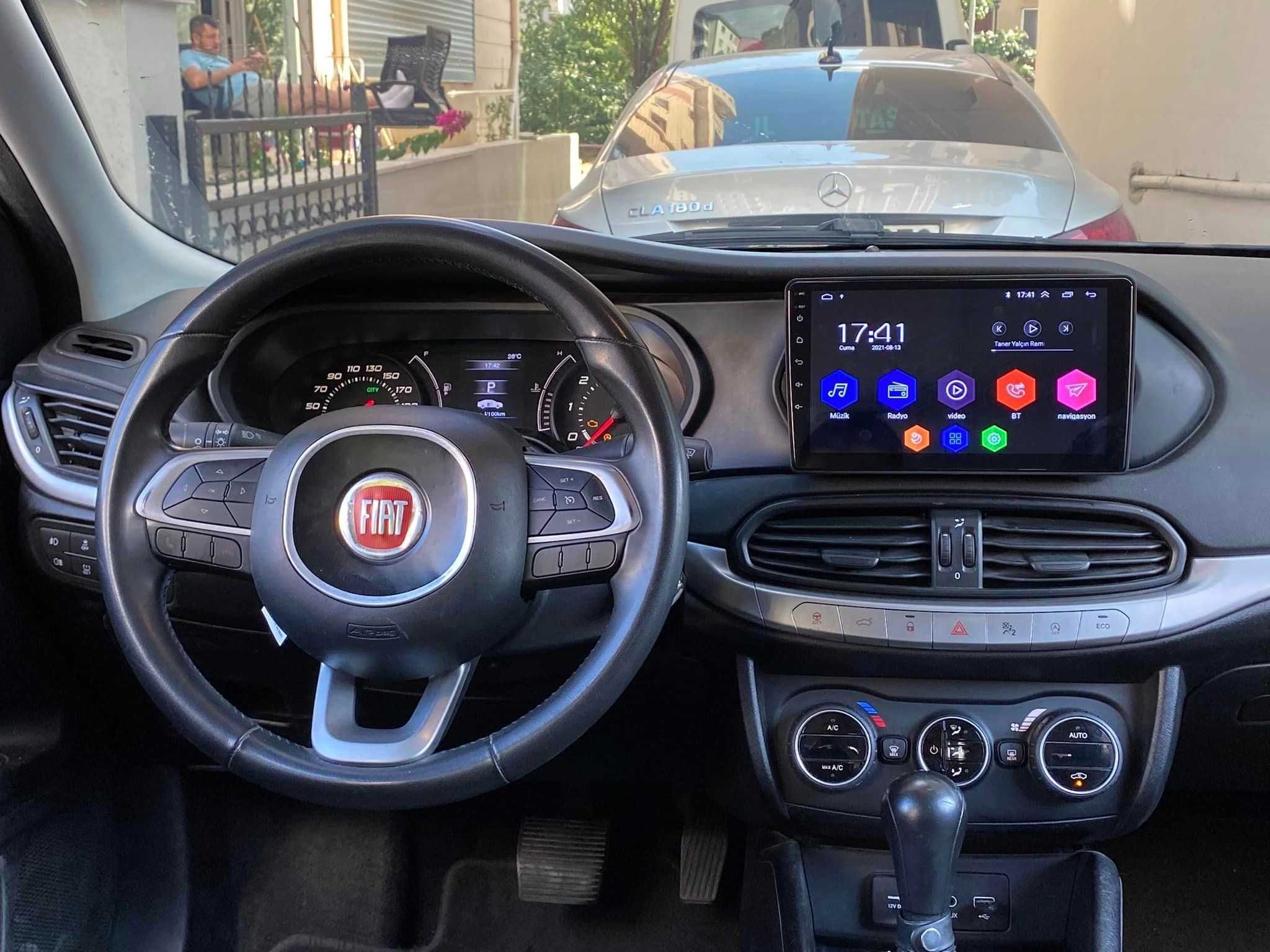 (NOVO) Rádio 2DIN 9" • Fiat TIPO (2015 até 2018) • Android [4+32GB]