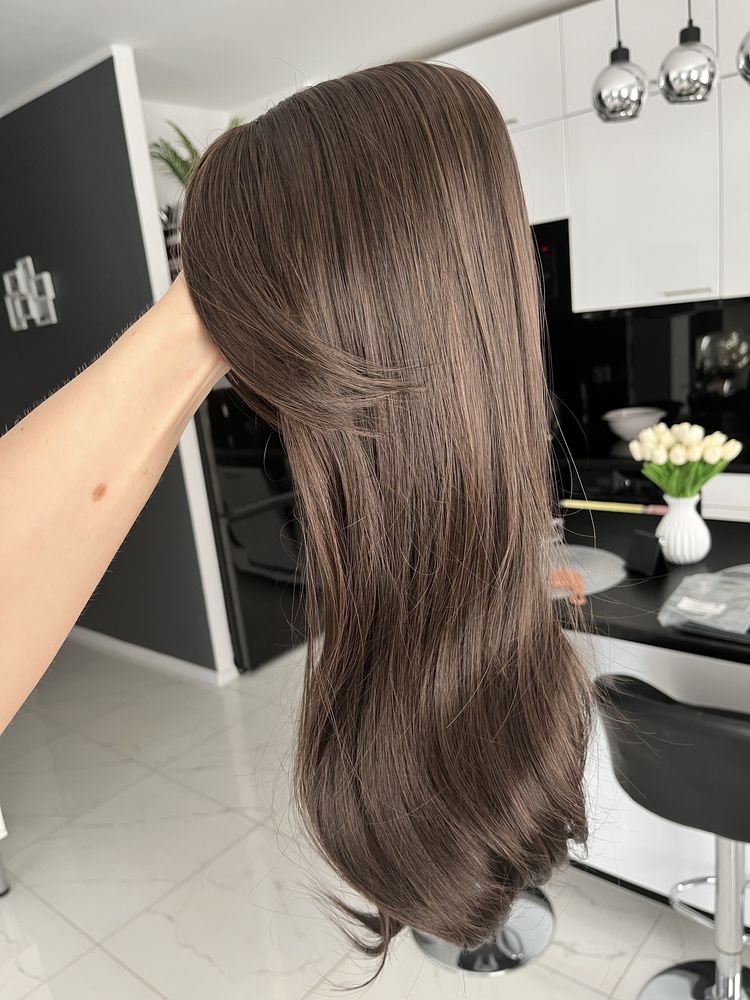 Topper brąz 55 cm gęsty