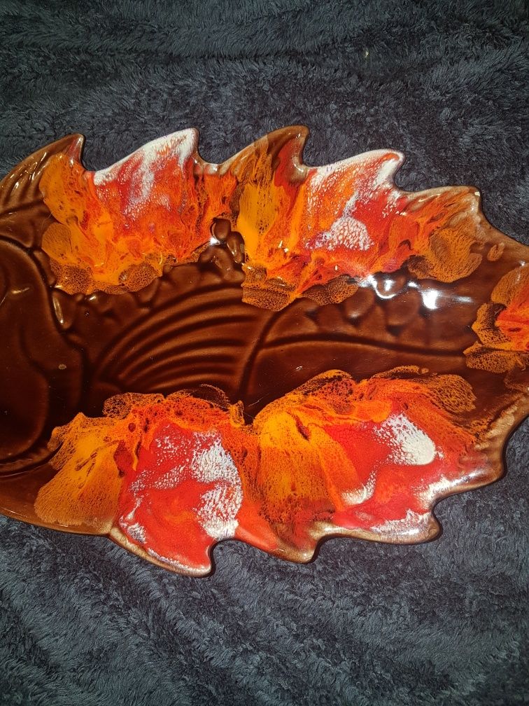 Patera ryba talerz dekoracyjny porcelit kolekcje/ unikat lata 70