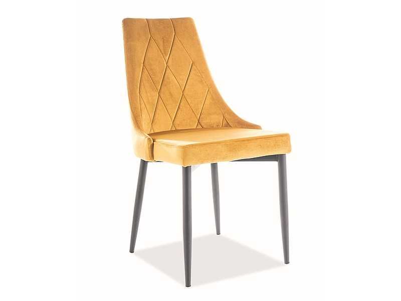krzesła TRIX welur velvet SZARE glamour i inne kolory OKAZJA