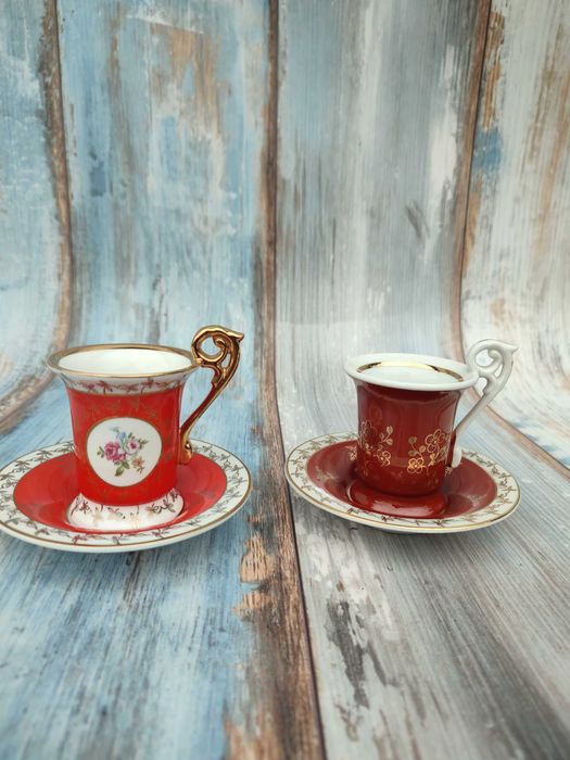 Filiżanka Duo Turyngia B & S śliczne - Wybitna porcelana
