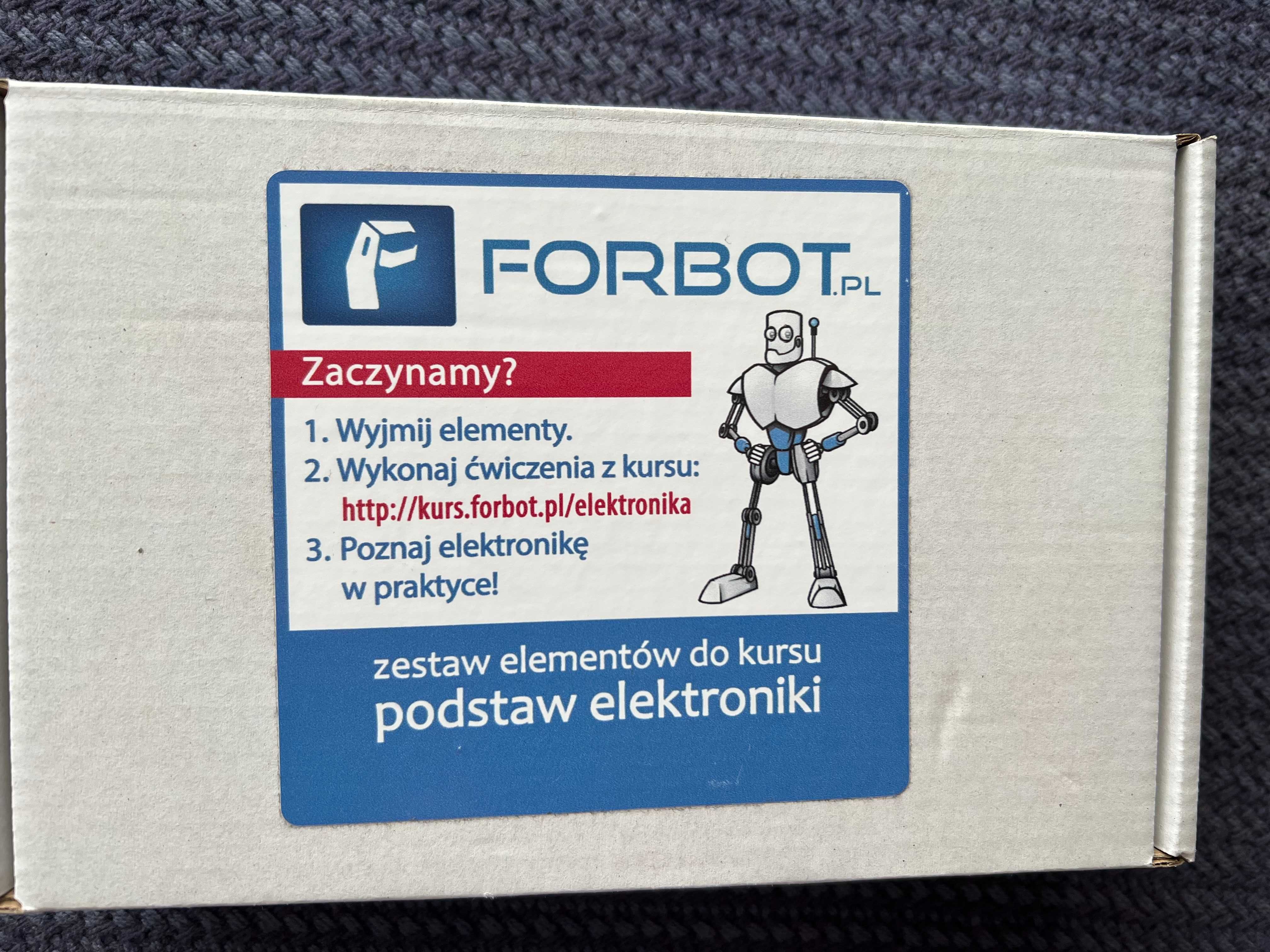 Forbot Podstawy elektroniki - zestaw elementów + kurs