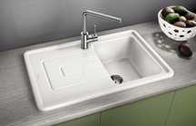 Zlew blanco tolon 45s ceramiczny biały połysk