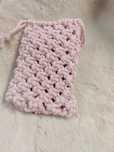 Bolsinha Glória macramé