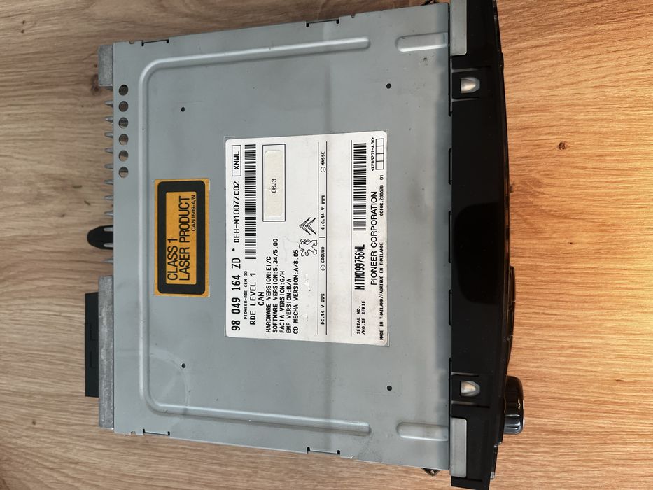 Radio Peugeot/Citroen + ramka