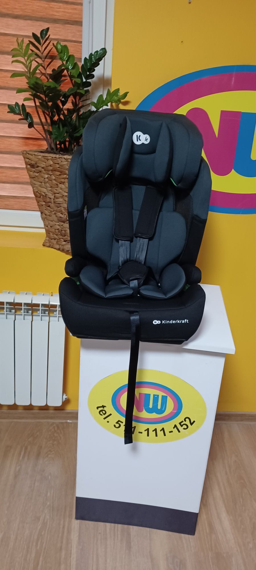 Nowy fotelik samochodowy do 150 cm rośnie wraz z dzieckiem