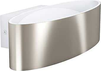 Eglo MACCACARI 98543 kinkiet 1x10W/LED 3000K biało srebrny 203