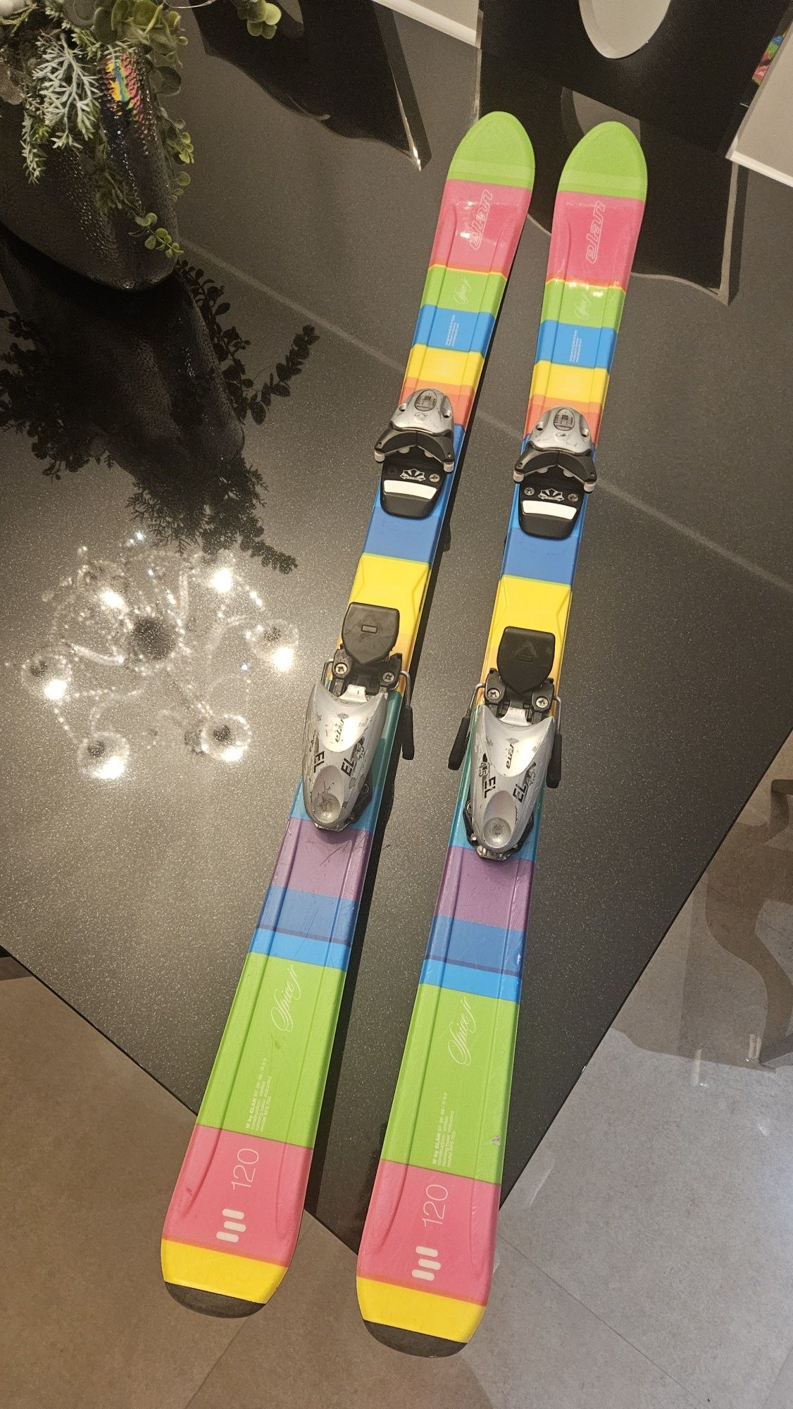 Narty dziecięce, juniorskie Elan Spice Jr 120cm