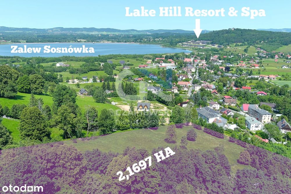 Sosnówka-okolice Karpacza/JeleniejGóry,działka budowlana,studium,media