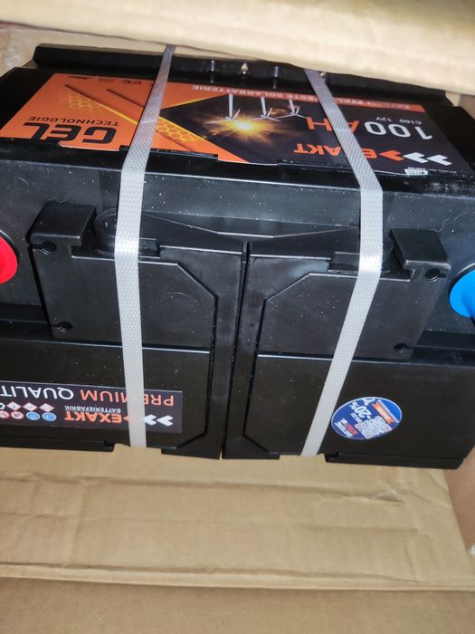 Акумулятор exakt 12v 100ah гель