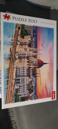 Puzzle Trefl 500 Budapeszt Węgry, kompletne