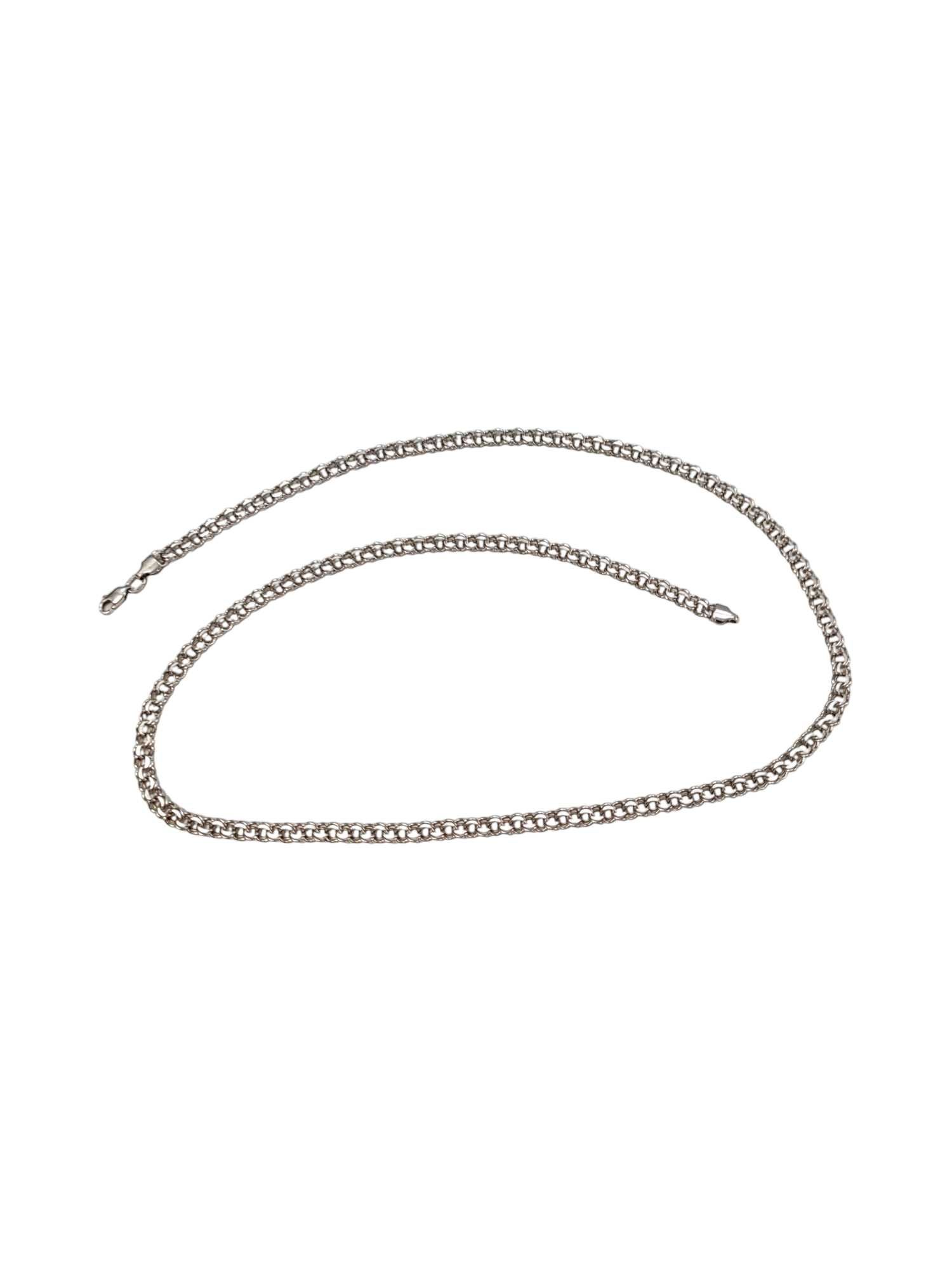 Srebrny Łańcuszek Męski 925 21,52g 65,5cm Garibaldi
