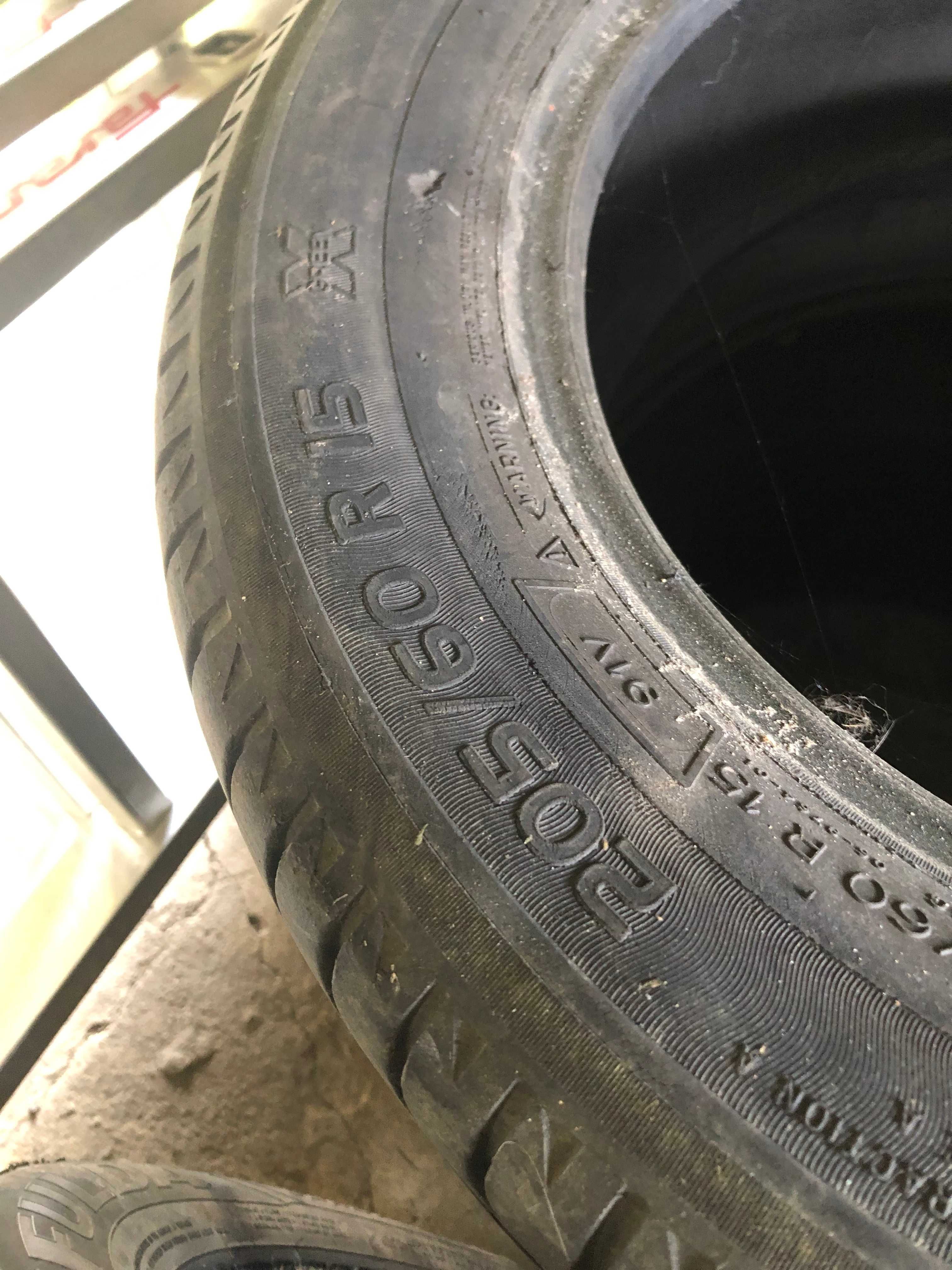 Felgi aluminiowe Audi 15 + opony 205/60 R15