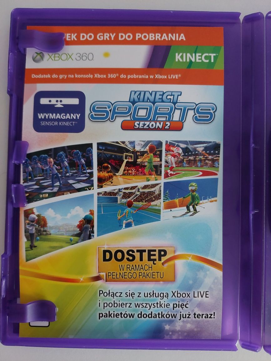Gra x-box 360 kinect sports