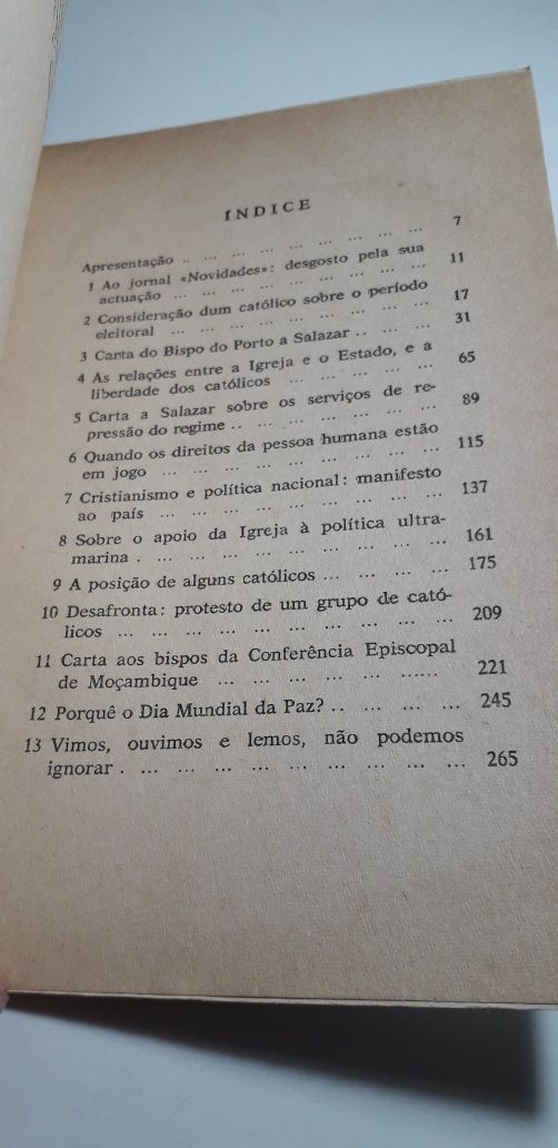 Católicos e Política de Humberto Delgado a Marcello Caetano