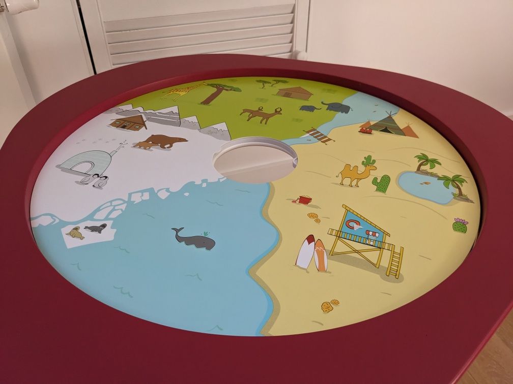 Wielofunkcyjny stolik stokke MuTable