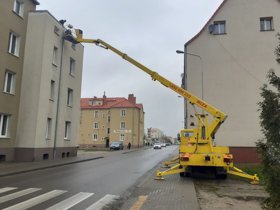 Podnośnik koszowy,  zwyżka 22m