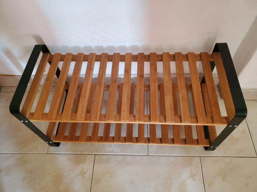 Sapateira bambu como nova