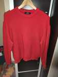 Sweter damski czerwony rozmiar M