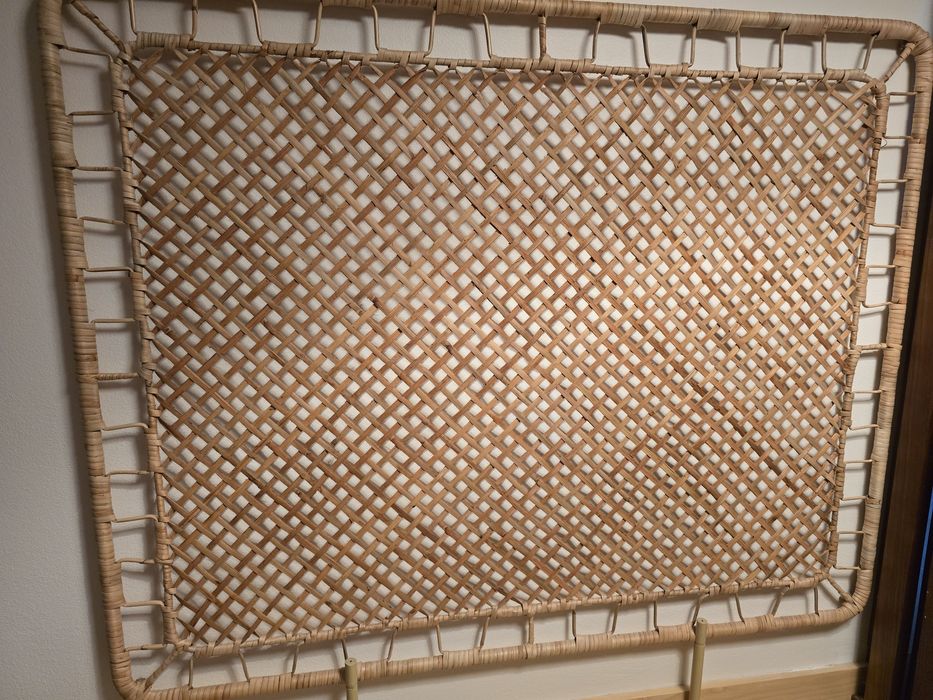 Zagłówek wezgłowie rattanowe IKEA Tolking sklep 250zł