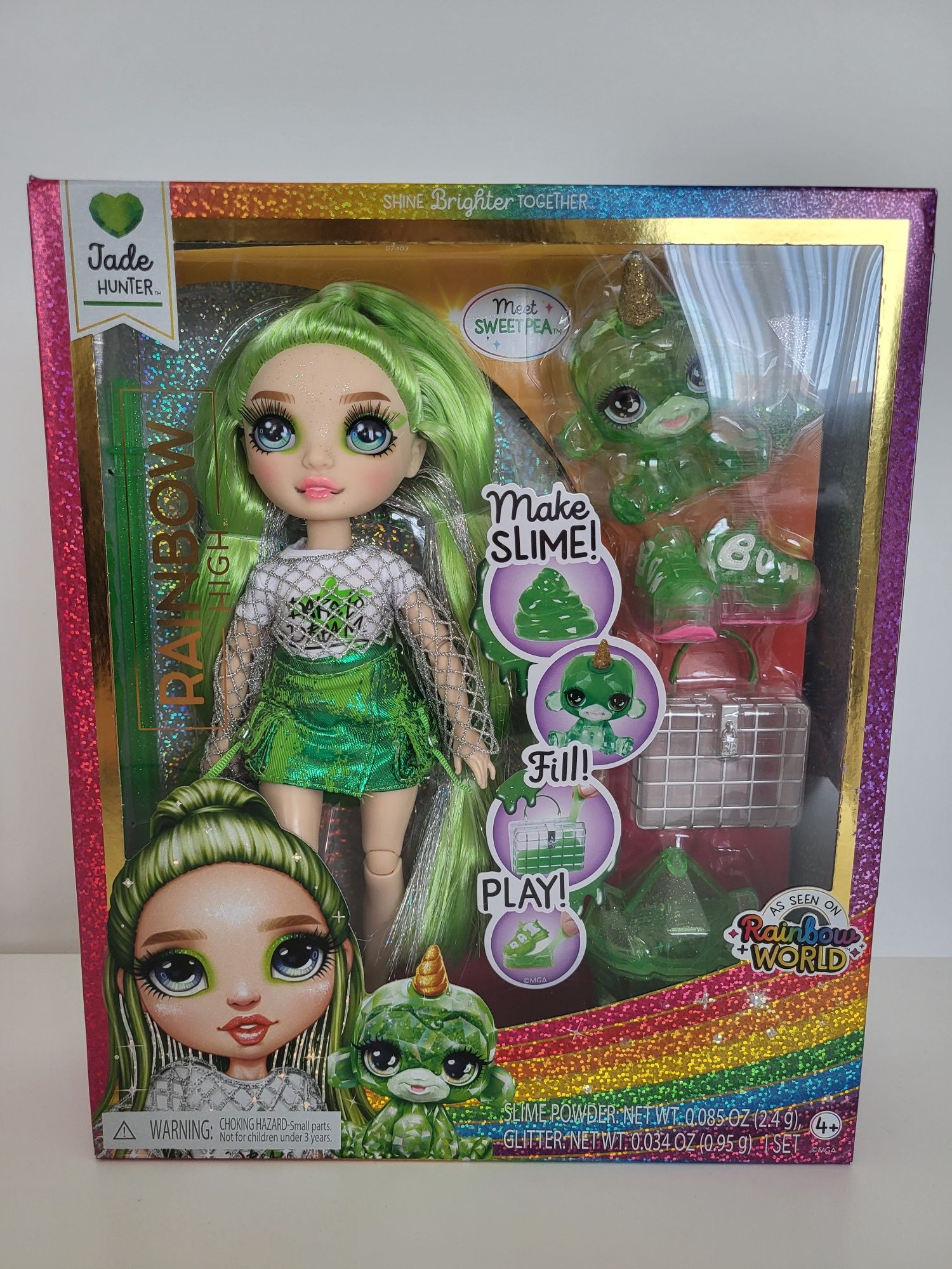 Rainbow High Slime Рейнбоу Хай Слайм