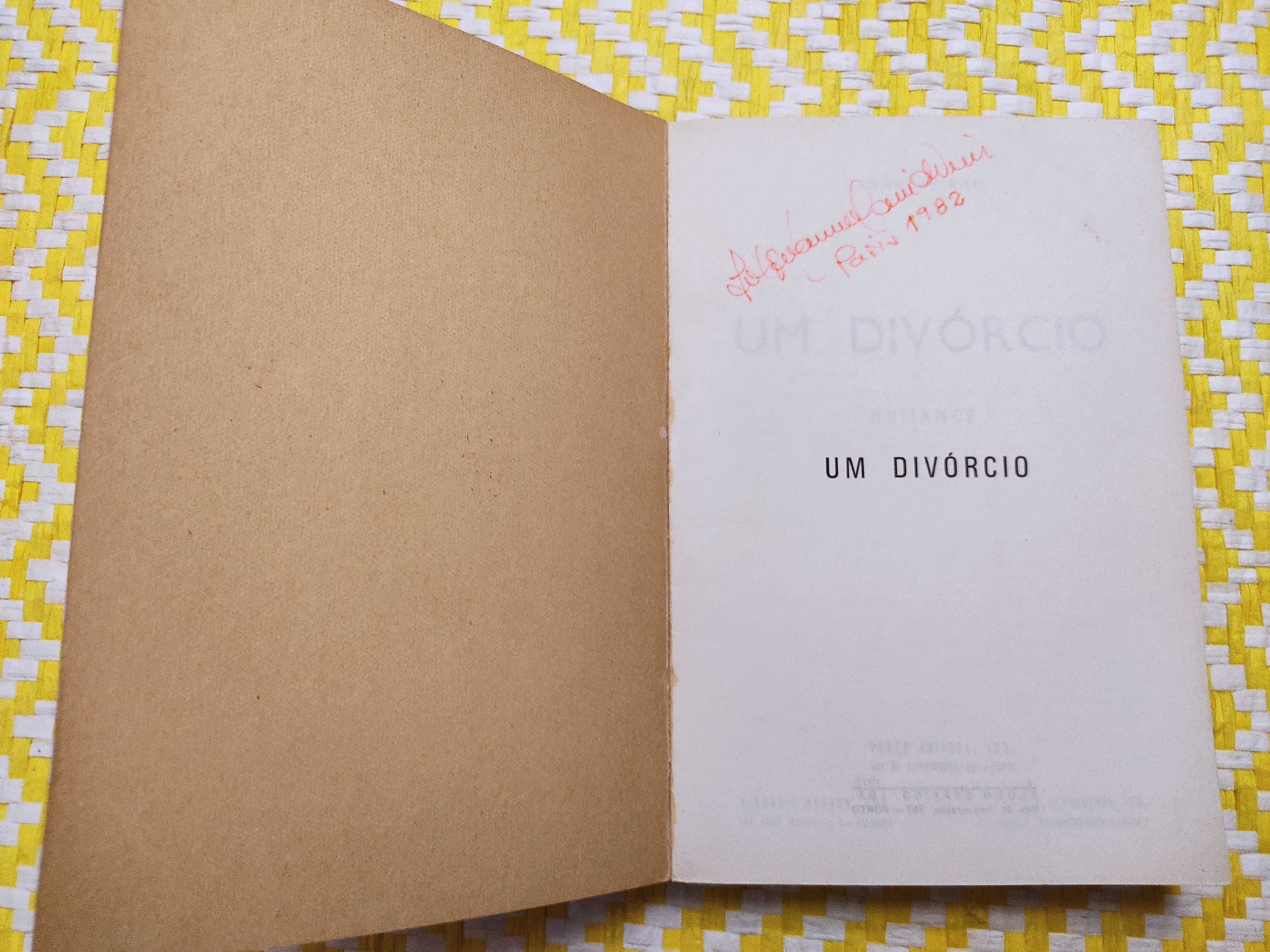 UM DIVÓRCIO
Sarah Beirão
Editora: Porto Editora