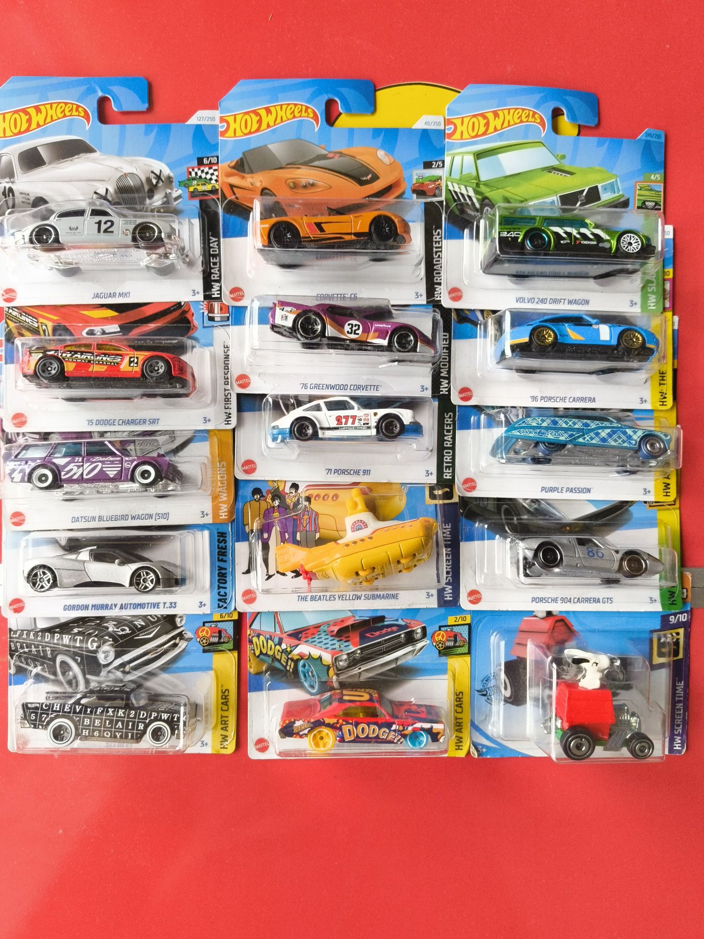 Carrinhos Hotweels unidade colecionadores 1/64