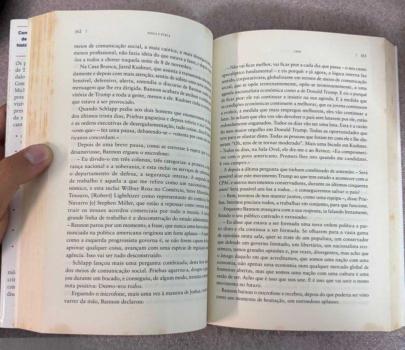 Livro Trump "Fogo e Fúria"