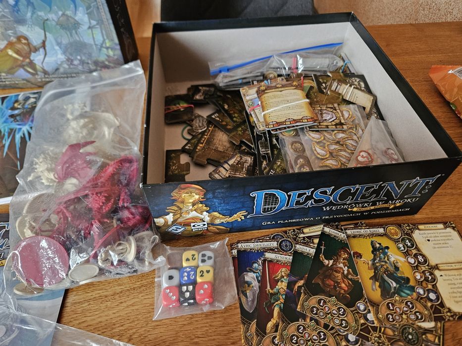 Descent Wędrówki w mroku Druga Edycja - gra planszowa
