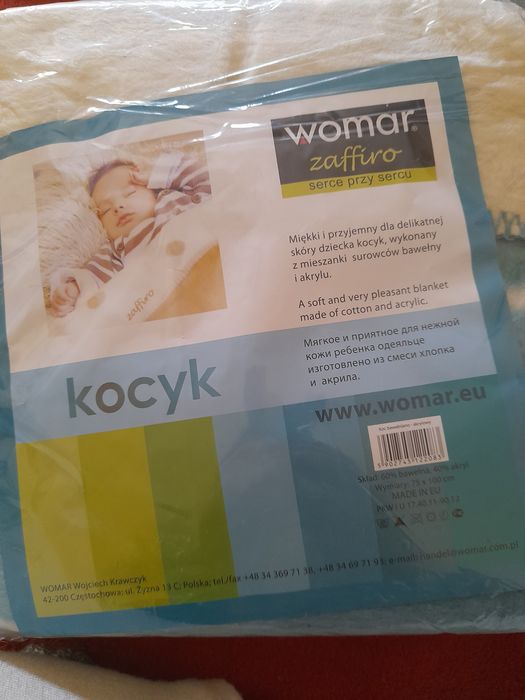 Kocyk womar zaffiro