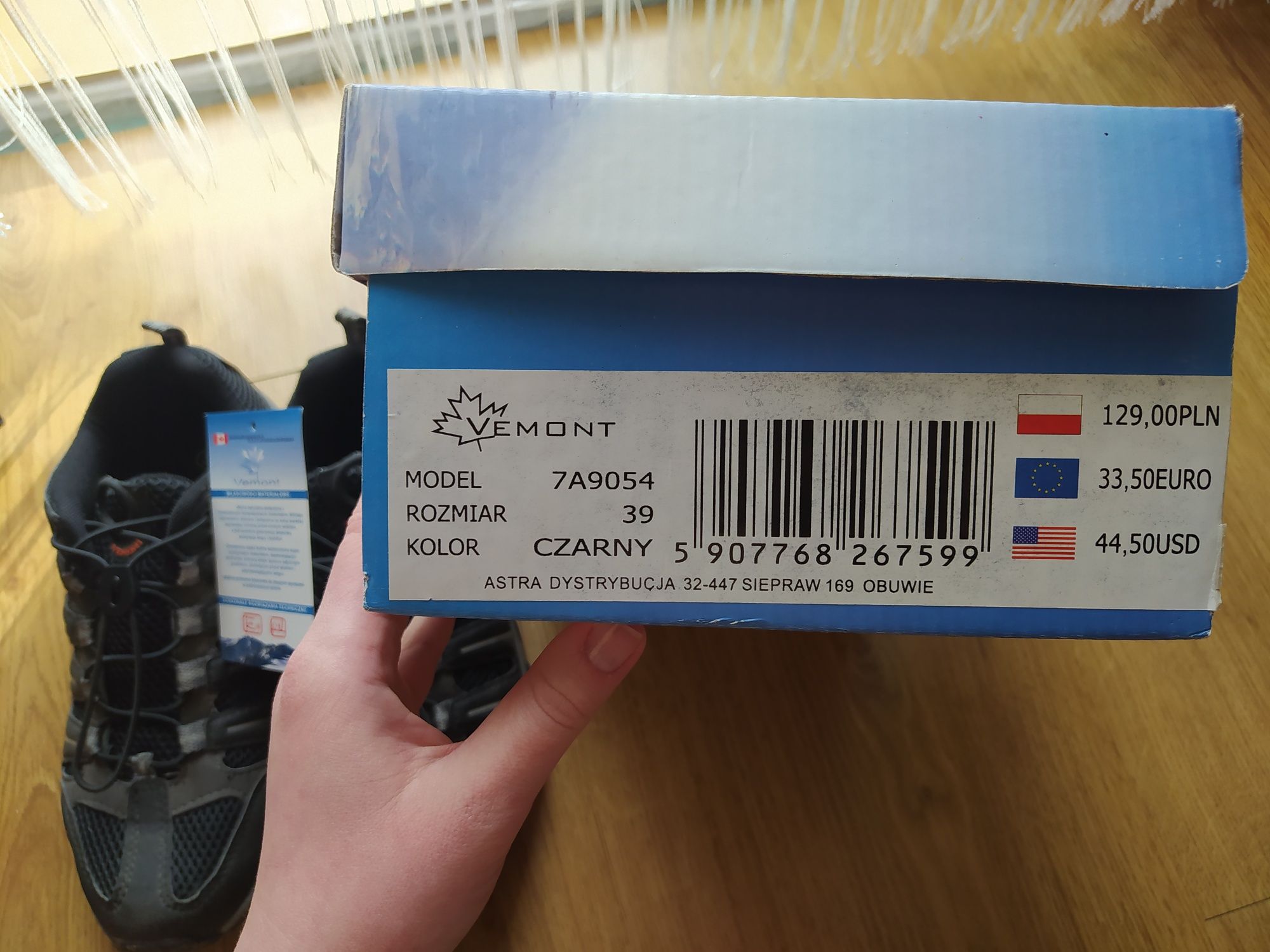 buty trekkingowe damskie r.39 Vemont
