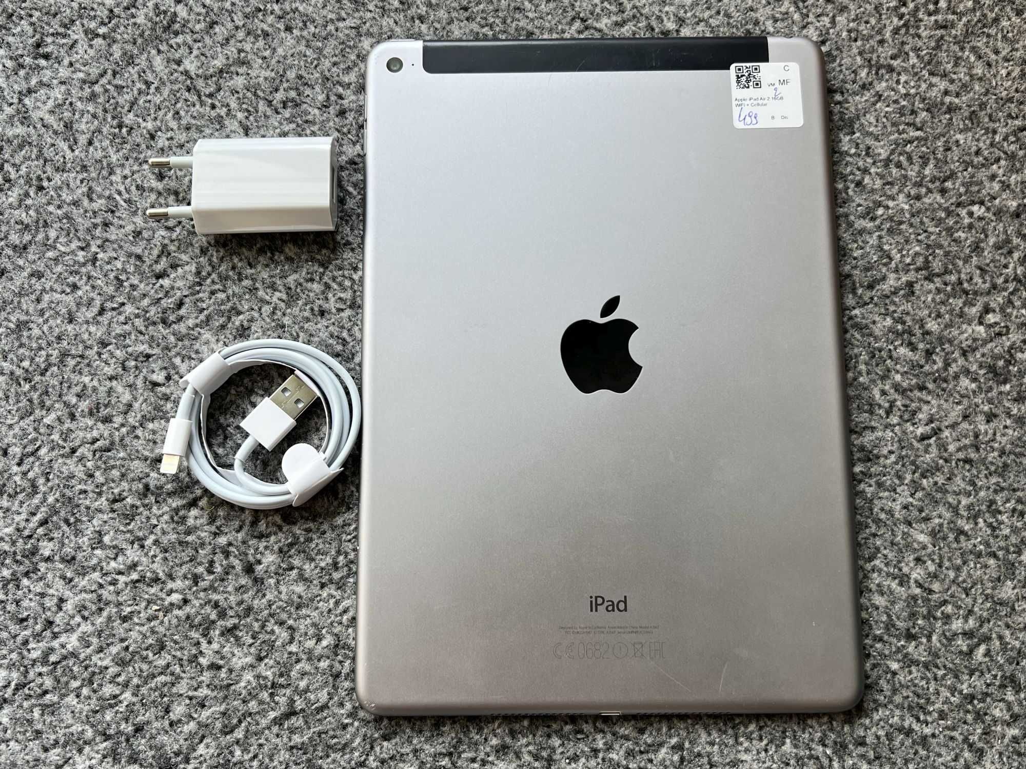 iPad Air 2 16GB WIFI Cellular LTE Space Grey Szary Gwarancja Faktura