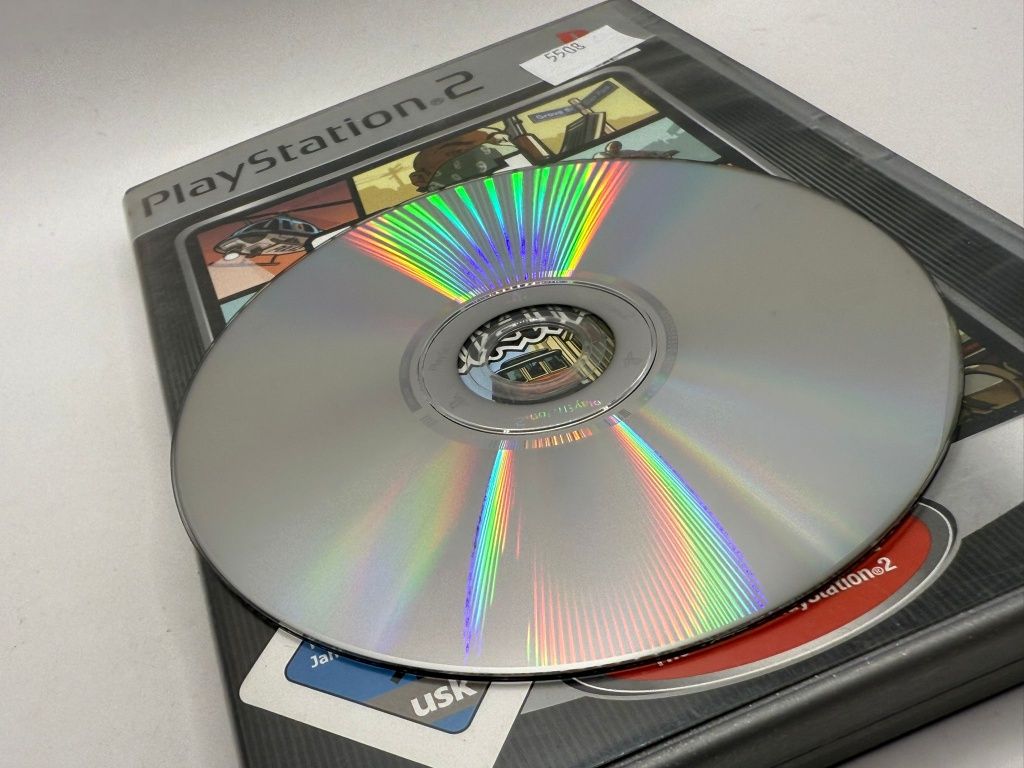 Gta San Andreas Komplet z Mapą Ps2 nr 5508
