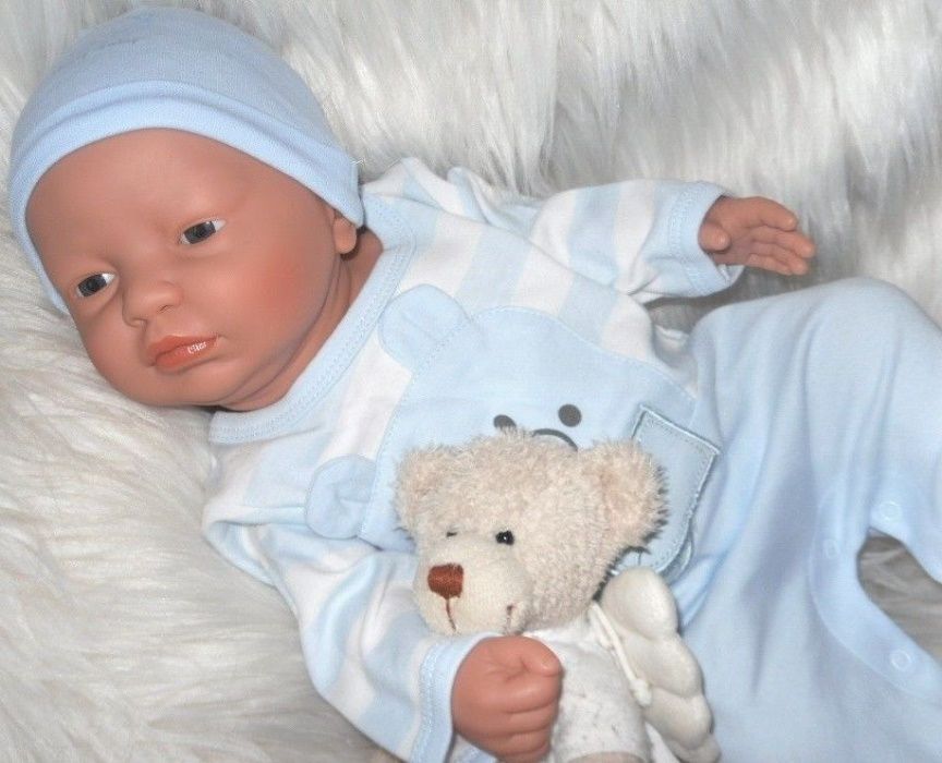 Bebe Reborn todo em Vinyl - menino também anatomicamente