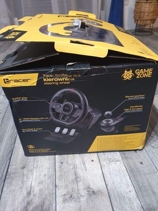 Kierownica do gier TRACER 6w1