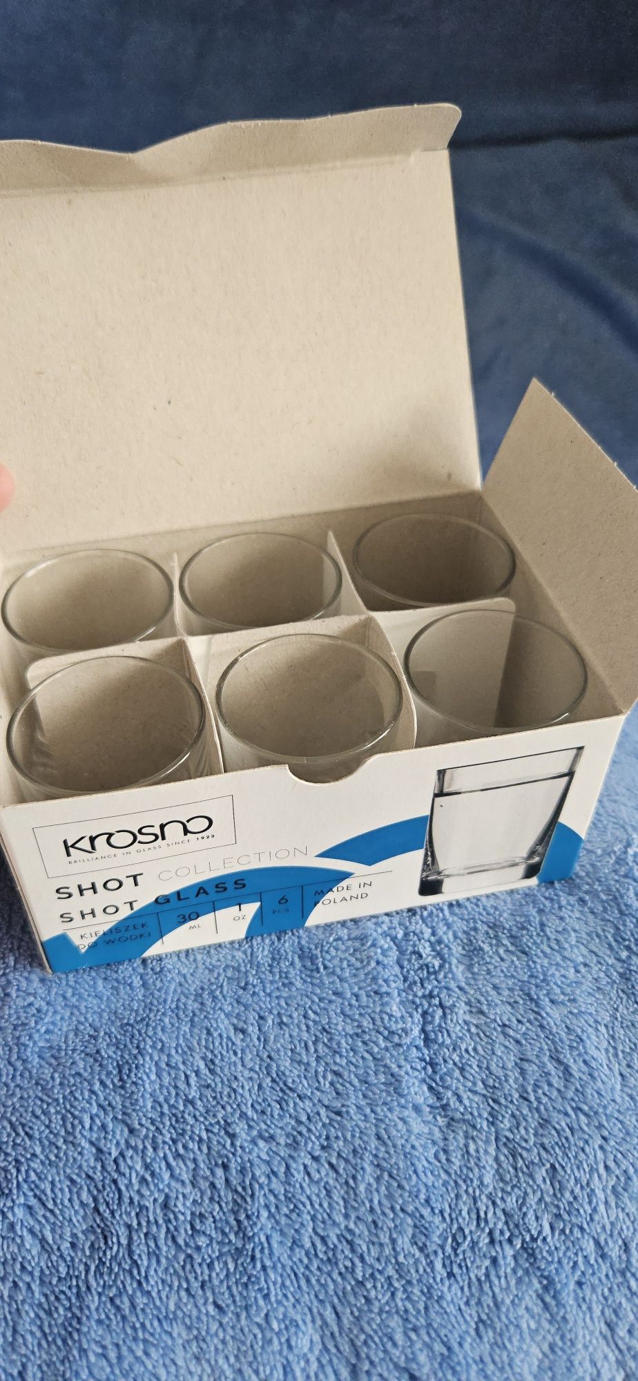 Kieliszki Krosno 30 ml 6 szt