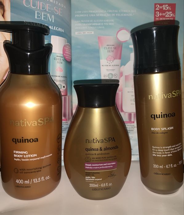 Kit Nativa SPA Quinoa O Boticário