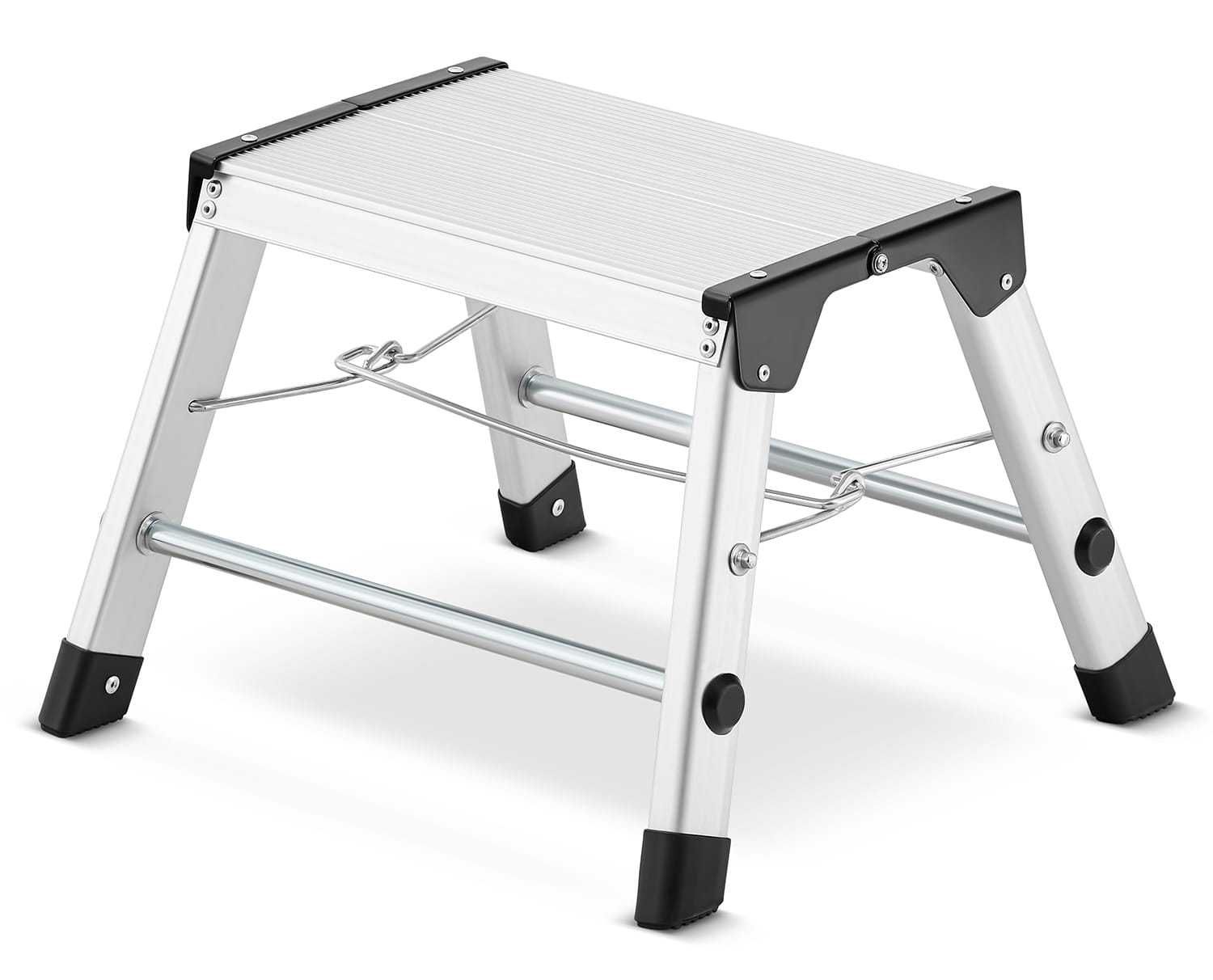 Drabina aluminiowa domowa stołek taboret schodki podnóżek HIGHER